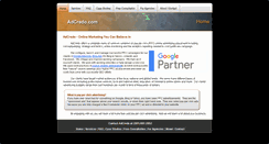 Desktop Screenshot of adcredo.com