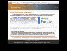 Tablet Screenshot of adcredo.com